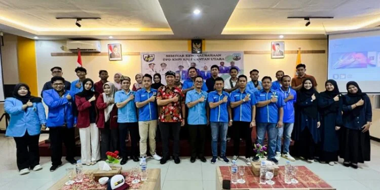 Seminar Kewirausahaan DPD KNPI Kaltara,(FOTO : Ist)